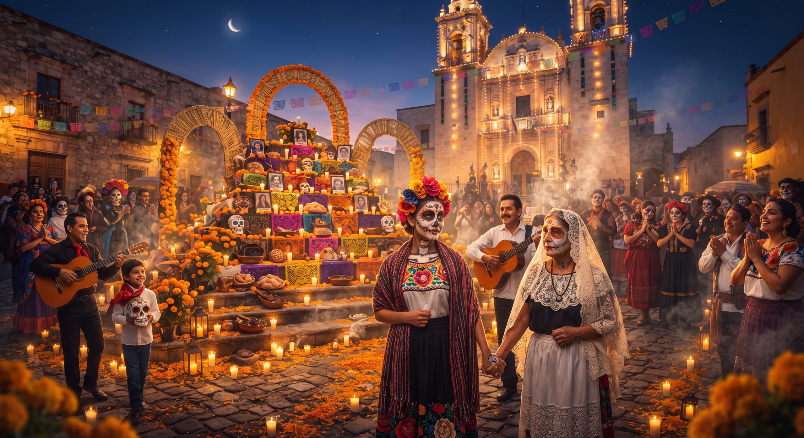 Todos los Santos: Las Raíces del Samhain y el Simbolismo Oculto del Altar de Muertos 2 Gemini Generated Image swlb1gswlb1gswlb scaled
