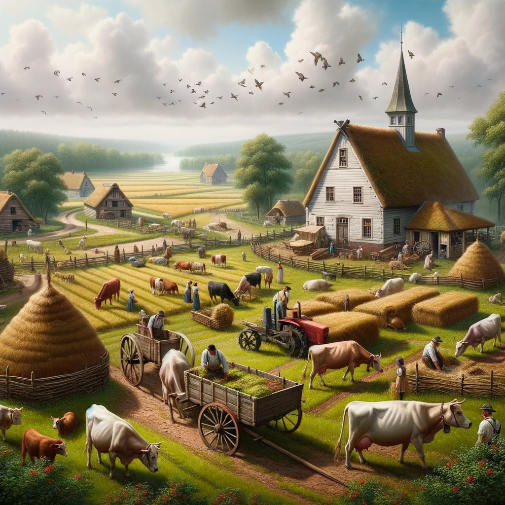 Agricultura Vintage: El renacer de las prácticas agrícolas tradicionales en Europa.